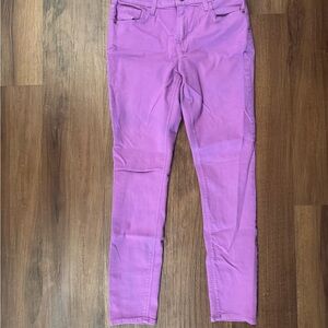 Old Navy Women's Vibrant Purple Skinny Jeans